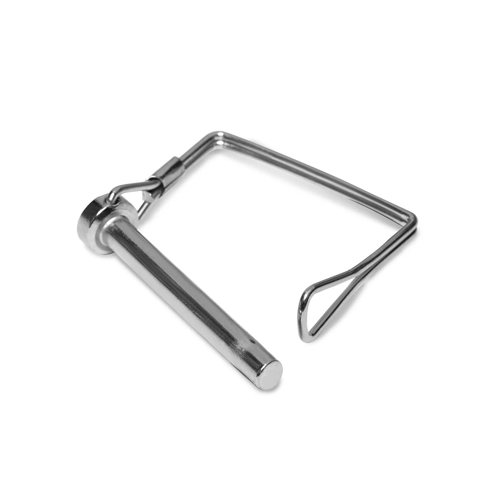 Rohrklappsplinte mit Rastverschluss eckigem Bügel 8mm x 70mm (10 Stück) PTO Pin Klappsplinte Rohr Rohrklappstecker Sicherungssplinte Sicherungsstifte Klappstecker Rohrsplinte