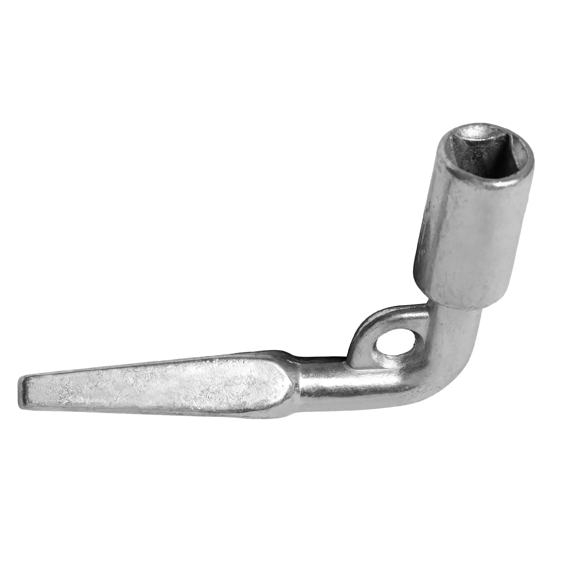 Vierkantschlüssel 8mm (Winkeldorn) (1 Stück) Dornschlüssel Neubautenschlüssel Architektenschlüssel Aussen (5-10mm konisch) Vierkantloch 8mm Vierkant Schlüssel Innenvierkantschlüssel 8mm