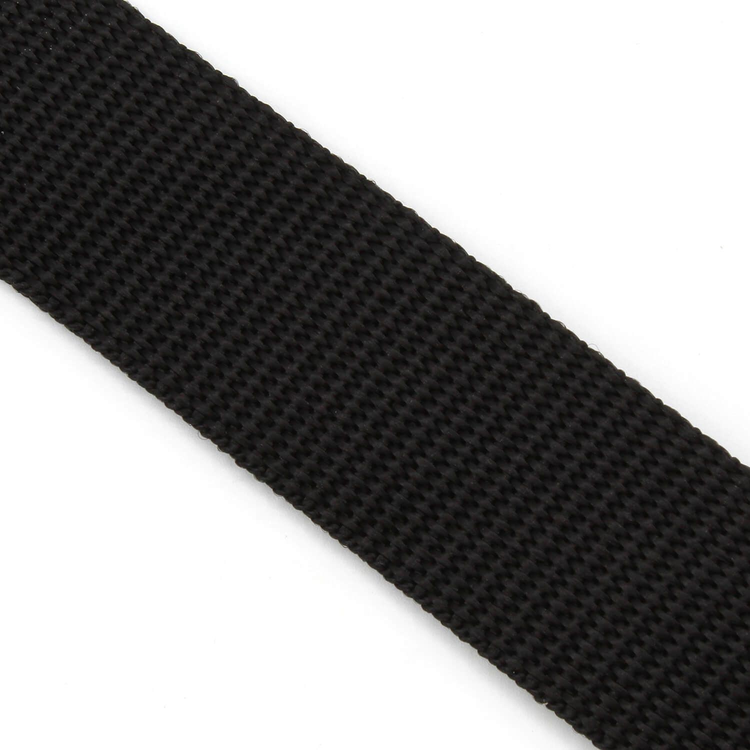 Gurtband 30mm breit, 1,6mm stark PP Polypropylen Schwarz B-WARE Reißfestigkeit: 280kg (10 Meter) Made in Germany