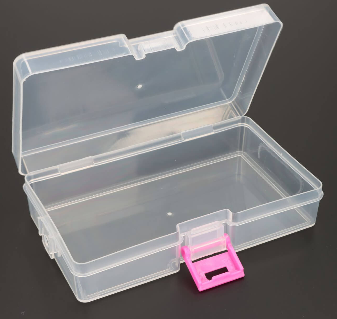 Kunststoffbox mit Deckel Klappdeckelbox 145mm x 85mm x 35mm PP ...