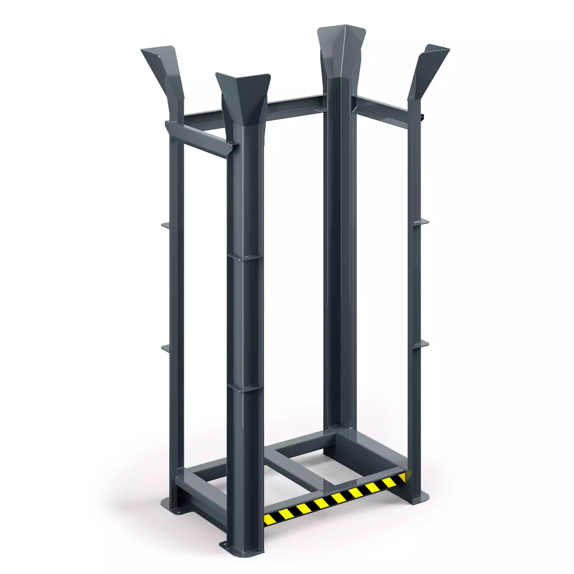 Paletten Richtgestell Palettenstapler für 15x EU Paletten BxTxH 1340x940x2650 mm in RAL 7016 anthrazitgrau - Made in Germany